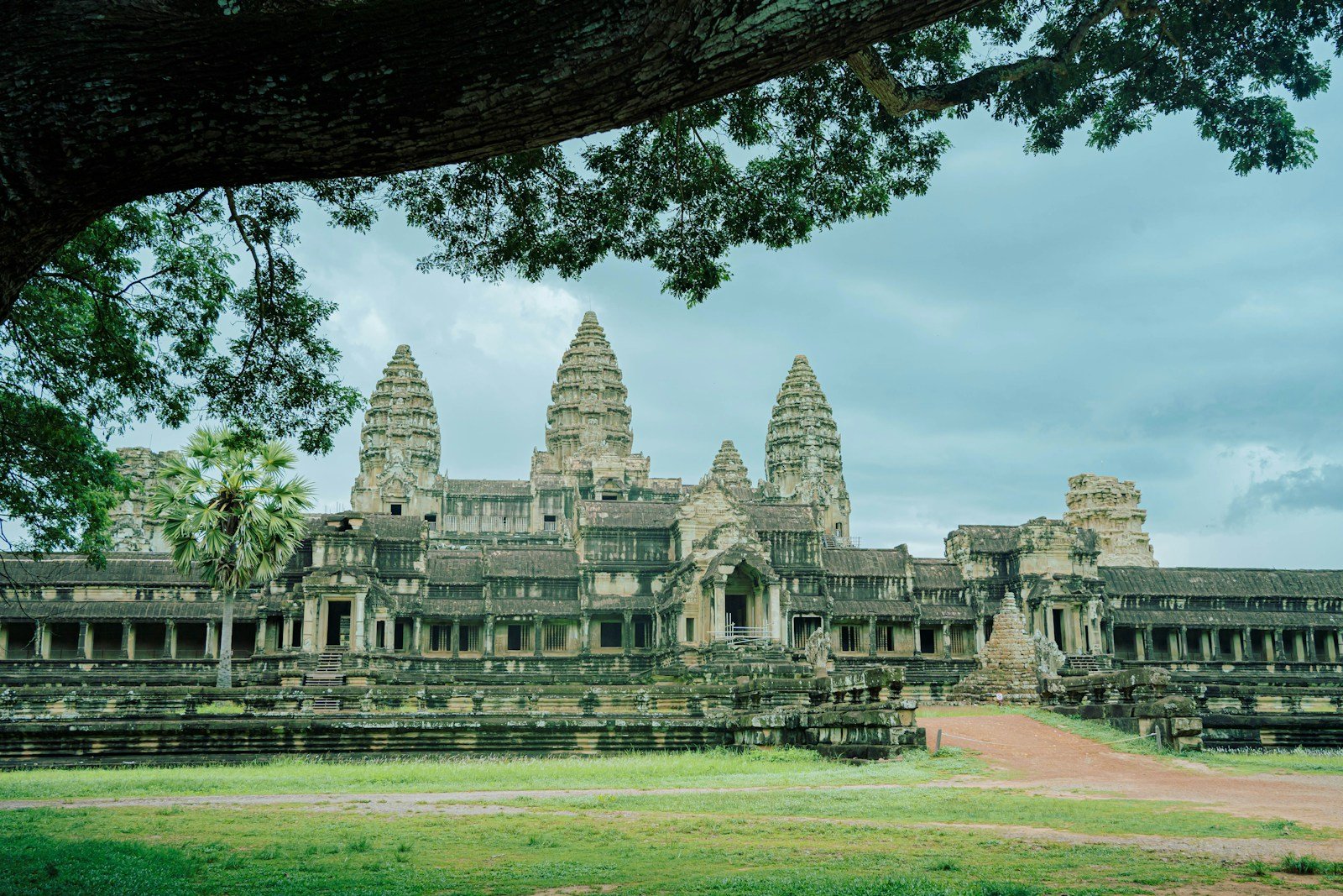 le temple en Cambodge