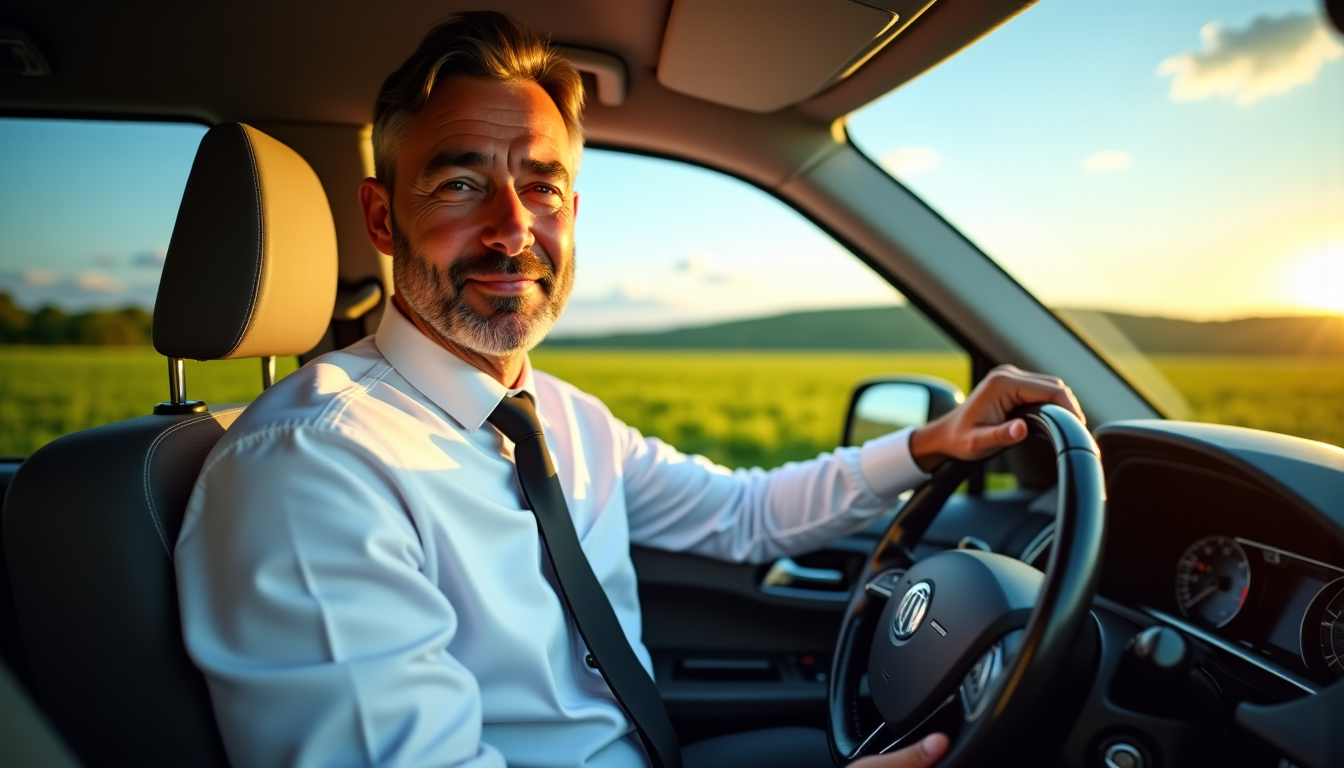 Quel est l'avantage d'un chauffeur pour votre location de minibus ?